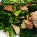 あけあけ★'s cooksnap of when they made 簡単！豚肉とブロッコリー炒め.