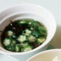 *neige*'s cooksnap of when they made オクラともずくのスープすだち仕立て.