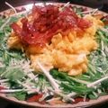 ひろにゃーん's cooksnap of when they made 《水菜のベーコンマヨタマサラダ》.