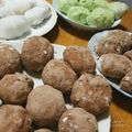 あびな's cooksnap of when they made 生チョコ大福.