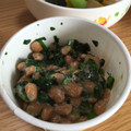 リラシャン's cooksnap of when they made 小松菜納豆[こまつなっとう].