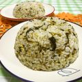 赤い電話's cooksnap of when they made ☆IHでもパラパラ高菜チャーハン☆.