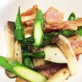 mipoyo's cooksnap of when they made アスパラとエリンギとベーコンいため.