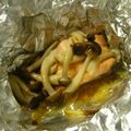 えりぱんな's cooksnap of when they made 鮭とキノコのﾎｲﾙ焼き.