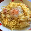 クックL2W058☆'s cooksnap of when they made ✿カッテージチーズde濃厚カルボナーラ✿.