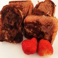めほん's cooksnap of when they made ココアフレンチトースト.