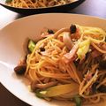 ハルニョッキ's cooksnap of when they made ベーコンとアスパラとシメジのパスタ.