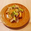 koyanori's cooksnap of when they made 風邪対策 レンコンと鮭のポン酢炒め.