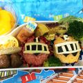 はるまママ327's cooksnap of when they made トッキュウジャーころころおにぎりキャラ弁.
