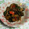 えまっちママ's cooksnap of when they made ナスとピーマンの味噌炒め♡大葉風味.