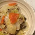 フクやん's cooksnap of when they made 簡単！白菜と鶏もも蒸し煮.