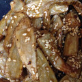 夏海まま's cooksnap of when they made ぱくぱく止まらないごぼうの甘辛揚げ.