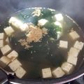 nnamin's cooksnap of when they made 豆腐とわかめの中華スープ.