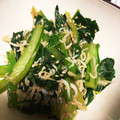 かぢぇ's cooksnap of when they made 小松菜のしらす和え.