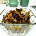 Fire-King's cooksnap of when they made ひじきとさつまあげの炒め物.