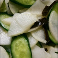 nahosahoママ's cooksnap of when they made かぶの葉丸ごと☆生姜で簡単お漬物.
