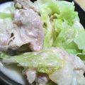 鬼嫁ちーちゃん's cooksnap of when they made ■豚とキャベツのミルク煮■.