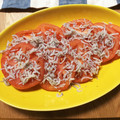 クックZ4M2C1☆'s cooksnap of when they made 簡単！トマトとしらすのサラダ☆.