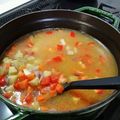 ｸﾏﾘｴ's cooksnap of when they made メキシカンチキンスープ.