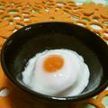 赤い電話's cooksnap of when they made 【簡単】温泉卵を時短で♪.
