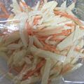 まくきてぃ's cooksnap of when they made フライドポテト風ミニかき揚げ☆人参入り.