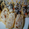 mikamika's cooksnap of when they made 酢飯を使わない、我が家のおいなりさん.
