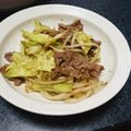 クックUL8OCM☆'s cooksnap of when they made ウスターソースで野菜炒め.
