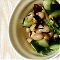 あぶらはむ's cooksnap of when they made ＊ミックスビーンズと胡瓜のサラダ＊.