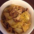 audisora's cooksnap of when they made 白菜と豚肉のらくらく煮.