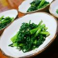 まぐゆ's cooksnap of when they made 春菊の胡麻和え.