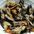まこパパ's cooksnap of when they made ごぼうひじき揚げ煮.