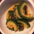 oo8oo's cooksnap of when they made ゴーヤのお浸し.