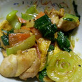 まこパパ's cooksnap of when they made 鶏肉と白菜のマヨカレー炒め.