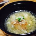 re140514's cooksnap of when they made れんこん餅の大根みぞれスープ.