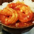 purimo's cooksnap of when they made ☆本格☆ぷりぷりエビチリ.