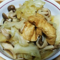 ちゃそどん's cooksnap of when they made キャベツと舞茸の油揚げ入り煮浸し.