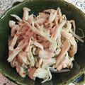 あき0304's cooksnap of when they made 鶏むね肉ともやしのスイートチリ和え.