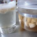 ひなこmama's cooksnap of when they made リンゴとバナナの健康サワードリンク♪.