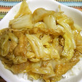 オイゼビウス's cooksnap of when they made 　簡単　白菜と豚肉のカレー煮　.