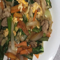 よっぴぃO3's cooksnap of when they made ウチの定番☆豚と小松菜の卵炒め☆.