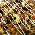 fukudoru's cooksnap of when they made ふわっ☆とろっ☆お好み焼き風たこ焼き☆.