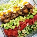nyankoにゃん's cooksnap of when they made ３種のハムの彩りコブサラダ.