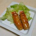 快くん's cooksnap of when they made エリンギと人参の豚肉巻き・トンテキソース.