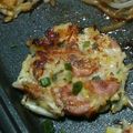 かなニャンコ's cooksnap of when they made 簡単☆ランチに♪＊うどんの落とし焼＊.