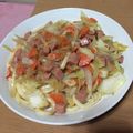 くらまーちゃん's cooksnap of when they made 野菜たっぷり☆スパム入り沖縄風焼きうどん.