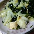 ナーちゃん's cooksnap of when they made キャベツと油揚げの煮物.