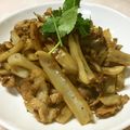 のんのんSTELLA's cooksnap of when they made 豚肉とレンコンの細切り炒め.