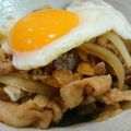 JZX729's cooksnap of when they made 秘伝のタレで簡単★絶品豚丼.