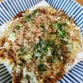 ぷよもも's cooksnap of when they made もやしとキャベツの肉無ヘルシーお好み焼き.