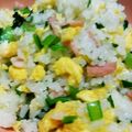 みゆはるこ's cooksnap of when they made ベーコンと小松菜のバターチャーハン.
